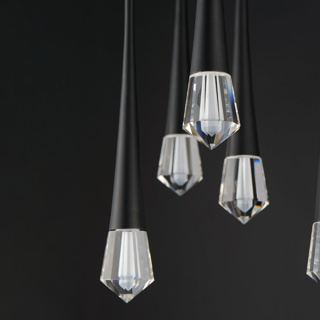 ET2 - E24225-122BK - LED Pendant - Pierce - Black