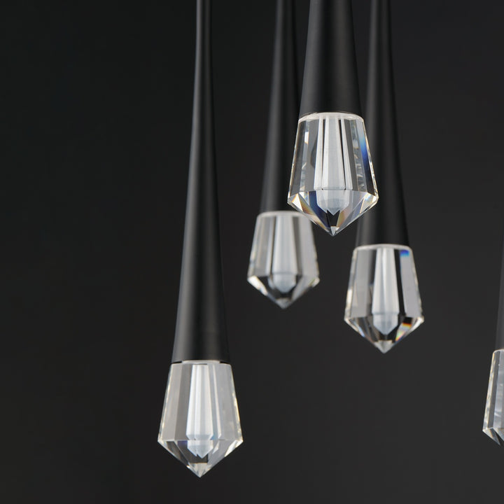 ET2 - E24225-122BK - LED Pendant - Pierce - Black