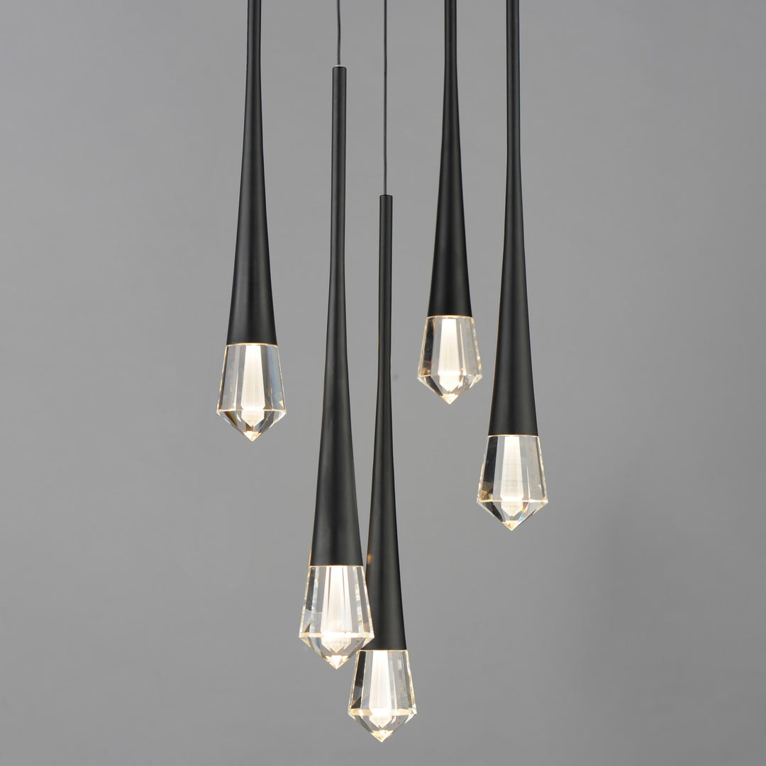 ET2 - E24225-122BK - LED Pendant - Pierce - Black