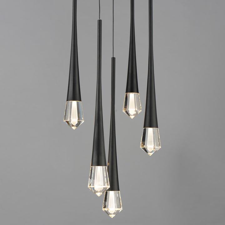 ET2 - E24225-122BK - LED Pendant - Pierce - Black