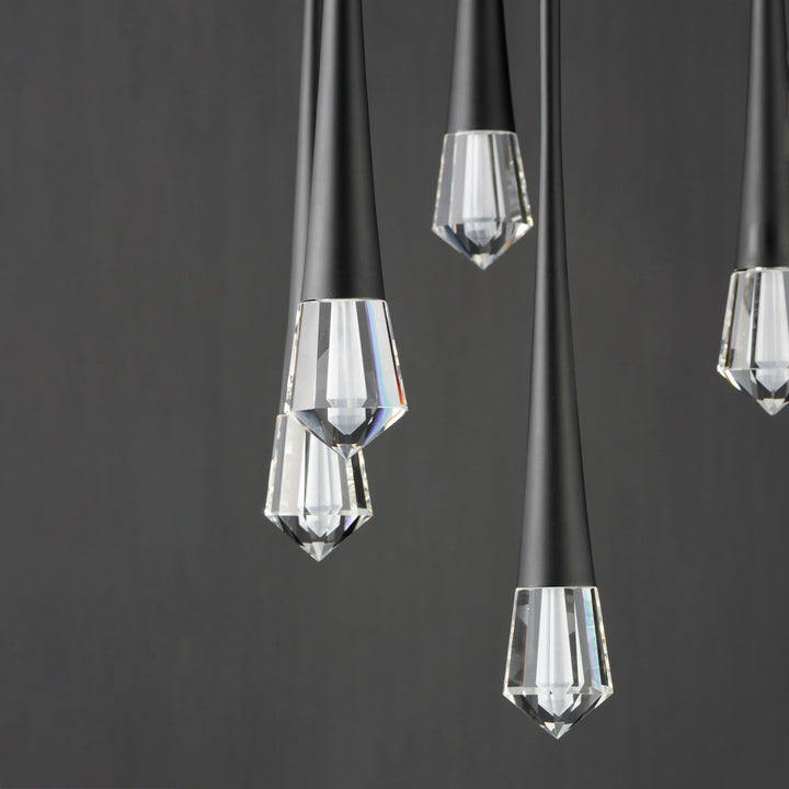 ET2 - E24225-122BK - LED Pendant - Pierce - Black
