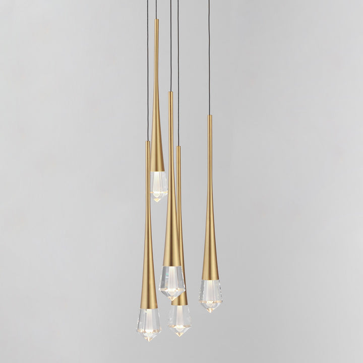ET2 - E24225-122GLD - LED Pendant - Pierce - Gold