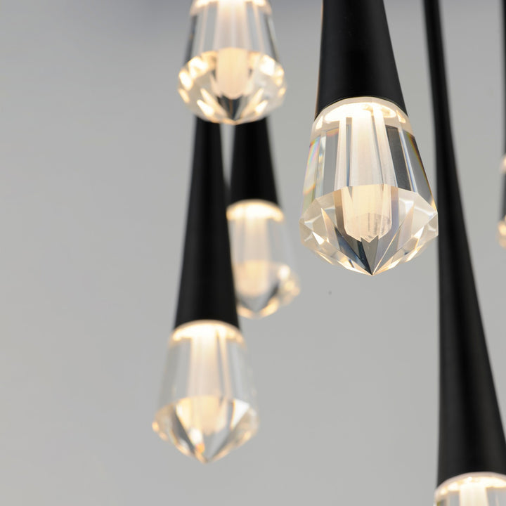 ET2 - E24227-122BK - LED Pendant - Pierce - Black
