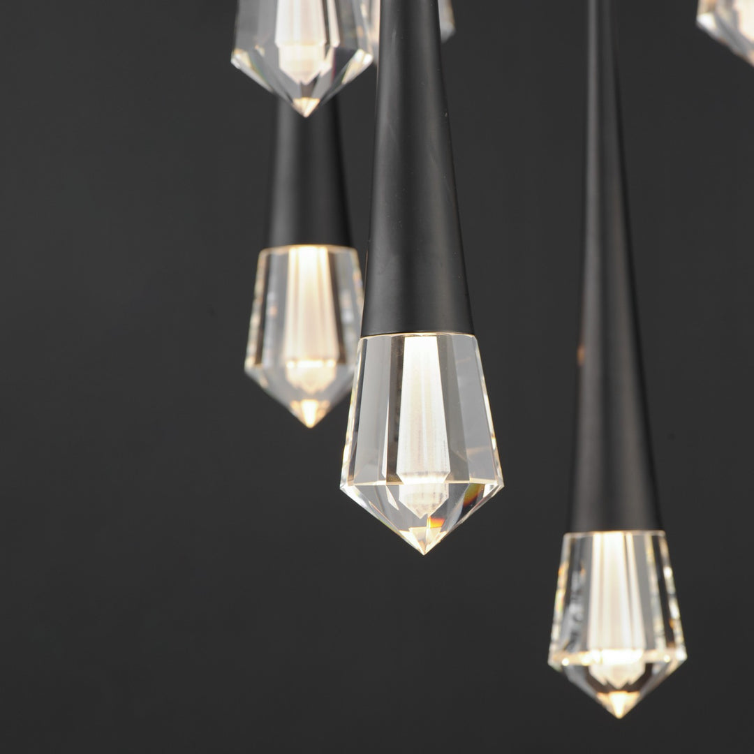 ET2 - E24227-122BK - LED Pendant - Pierce - Black