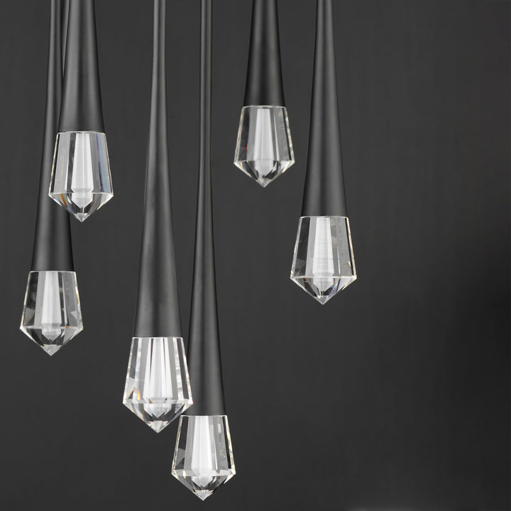 ET2 - E24227-122BK - LED Pendant - Pierce - Black