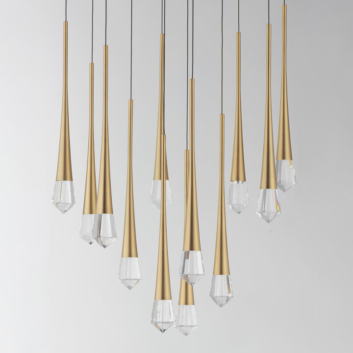 ET2 - E24229-122GLD - LED Pendant - Pierce - Gold