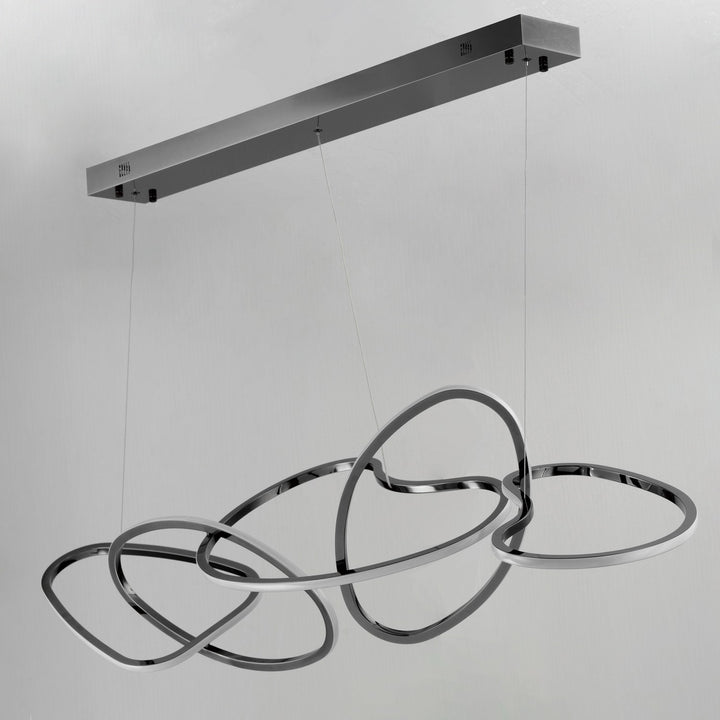 ET2 - E24616-BC - LED Pendant - Unity - Black Chrome