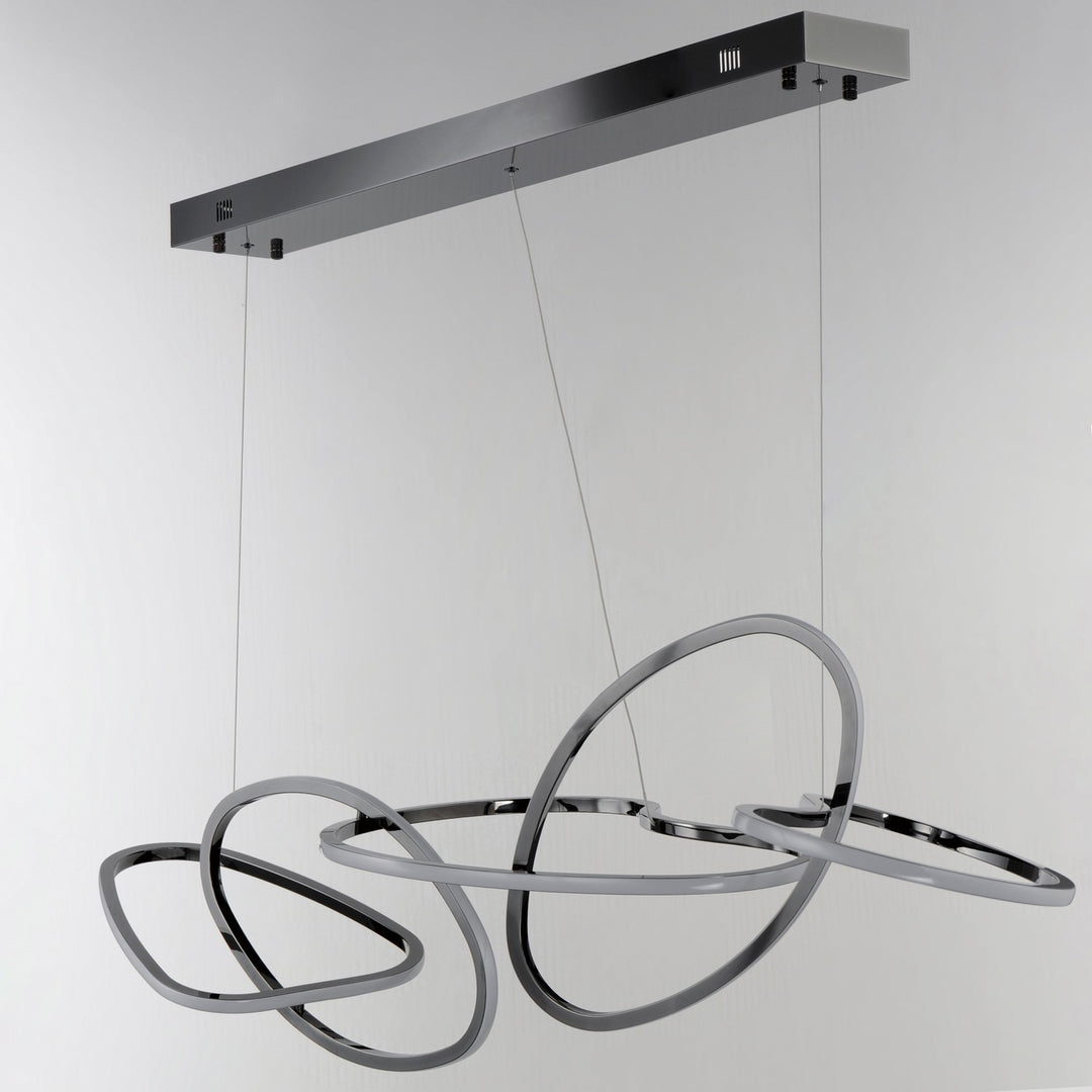 ET2 - E24616-BC - LED Pendant - Unity - Black Chrome