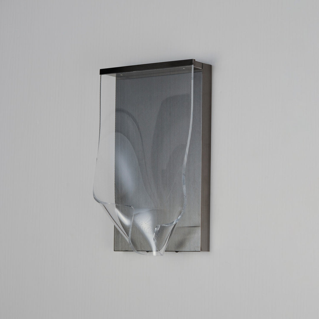 ET2 - E24871-133BGM - LED Wall Sconce - Rinkle - Brushed Gunmetal