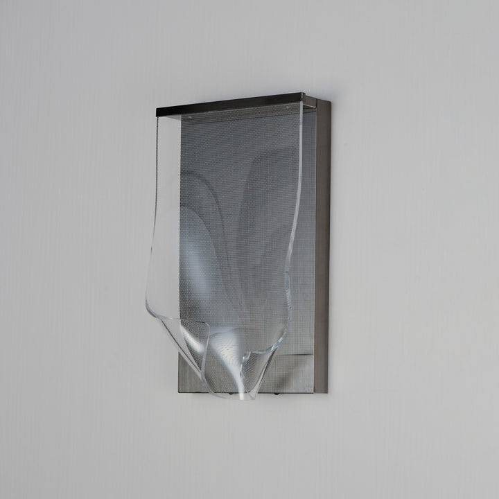 ET2 - E24871-133BGM - LED Wall Sconce - Rinkle - Brushed Gunmetal
