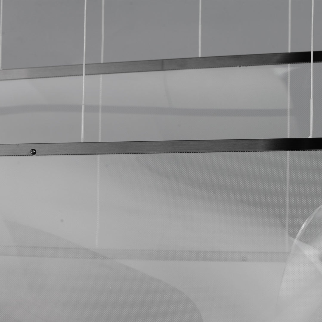 ET2 - E24873-133BGM - LED Pendant - Rinkle - Brushed Gunmetal