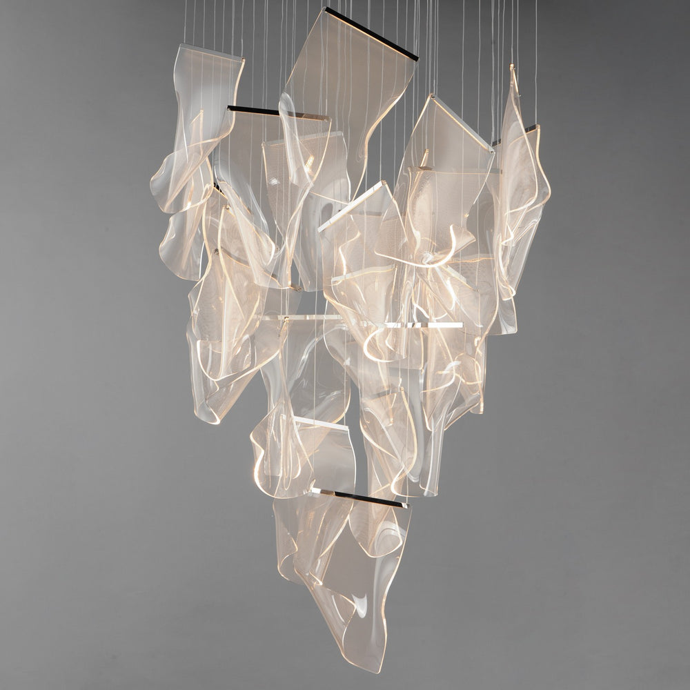 ET2 - E24880-133PC - LED Pendant - Rinkle - Polished Chrome