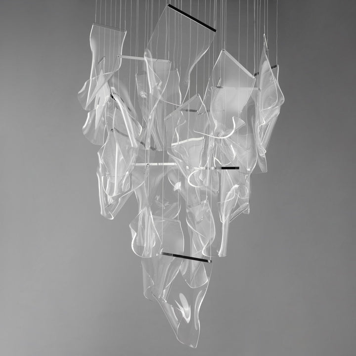 ET2 - E24880-133PC - LED Pendant - Rinkle - Polished Chrome