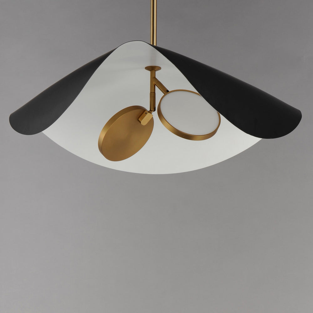 ET2 - E24966-WTBKGLD - LED Pendant - Carmen - Black / Gold