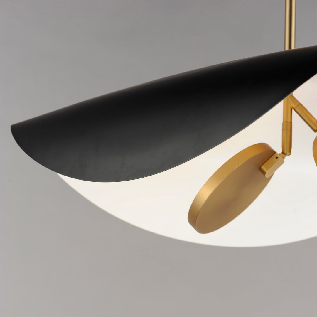 ET2 - E24966-WTBKGLD - LED Pendant - Carmen - Black / Gold