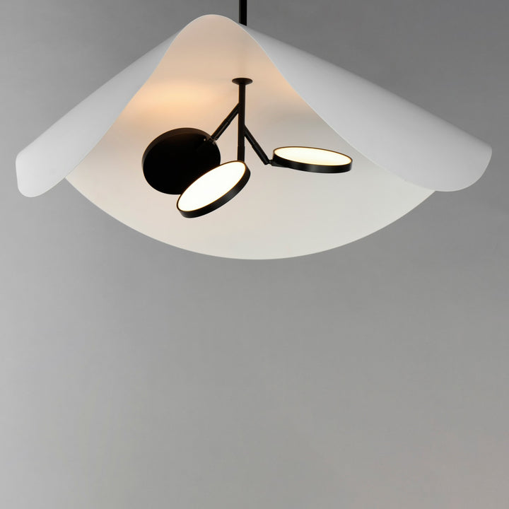 ET2 - E24968-WTBK - LED Pendant - Carmen - Black