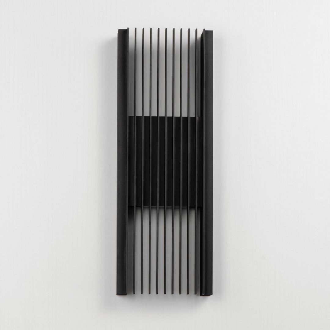 ET2 - E30117-BK - LED Outdoor Wall Sconce - Rampart - Black