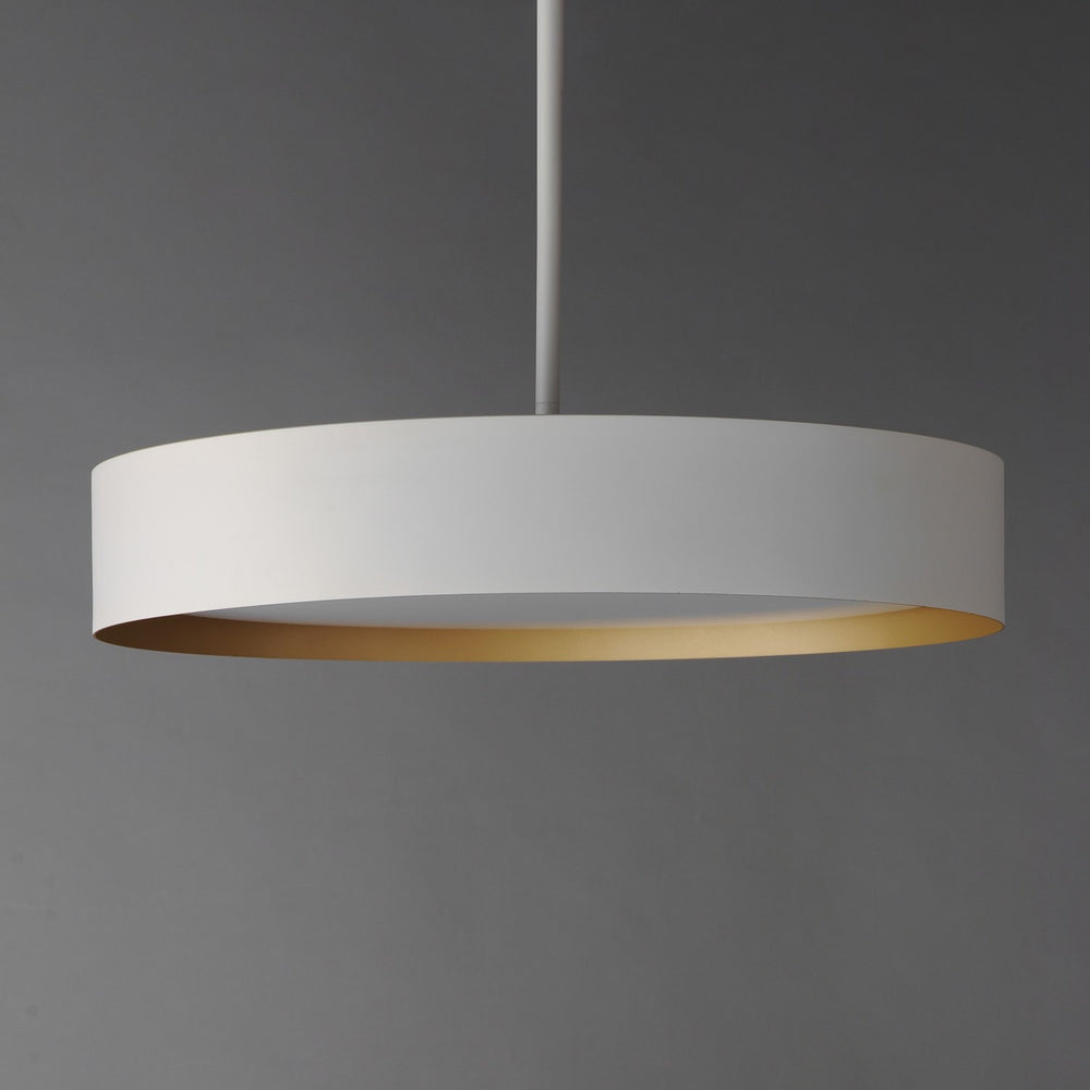 ET2 - E51015-WTGLD - LED Pendant - Echo - White/Gold