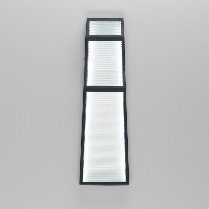 ET2 - E30124-144BK - LED Outdoor Wall Sconce - Totem - Black