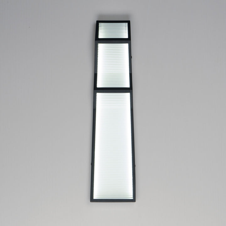 ET2 - E30126-144BK - LED Outdoor Wall Sconce - Totem - Black