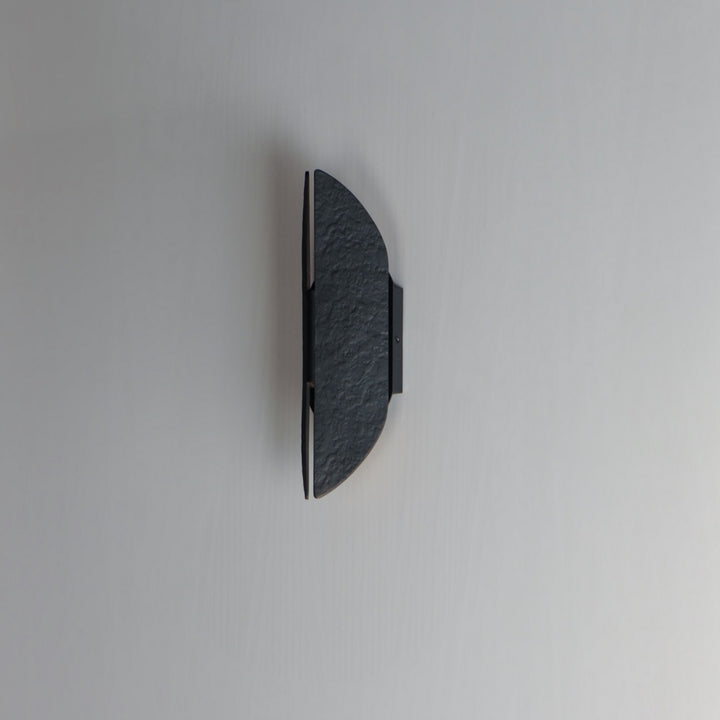 ET2 - E30142-BKAB - LED Outdoor Wall Sconce - Tectonic - Black / Antique Brass