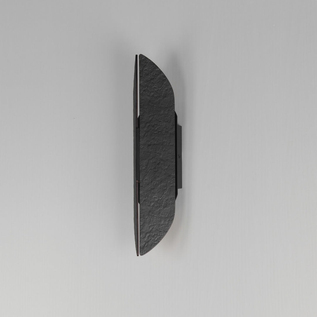 ET2 - E30144-BKAB - LED Outdoor Wall Sconce - Tectonic - Black / Antique Brass