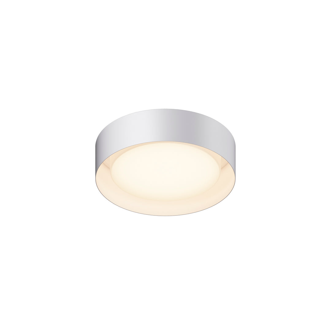 Echo LED Flush Mount in White - available from The Lighting Shoppe, trusted by Canadian homeowners