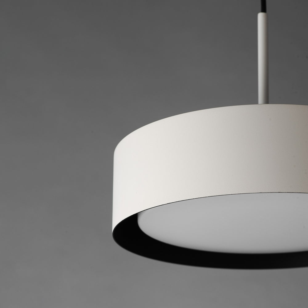 ET2 - E51011-WTBK - LED Pendant - Echo - White / Black