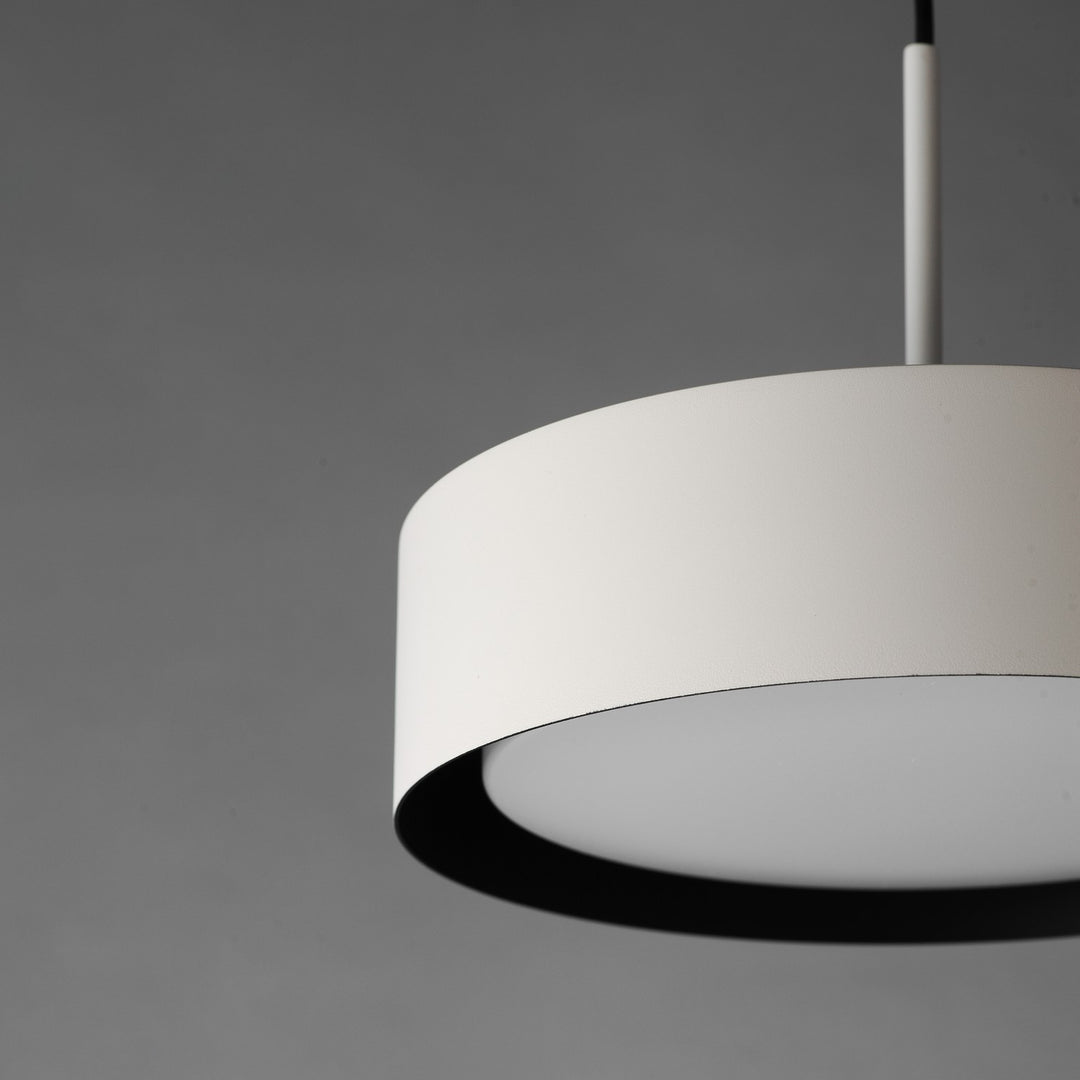 ET2 - E51011-WTBK - LED Pendant - Echo - White / Black