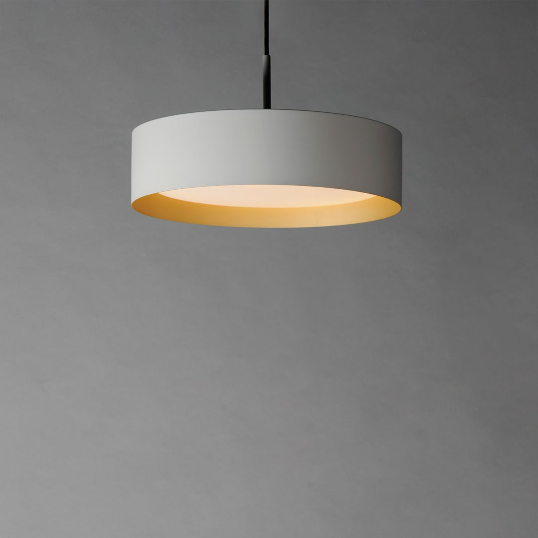 ET2 - E51013-WTGLD - LED Pendant - Echo - White/Gold