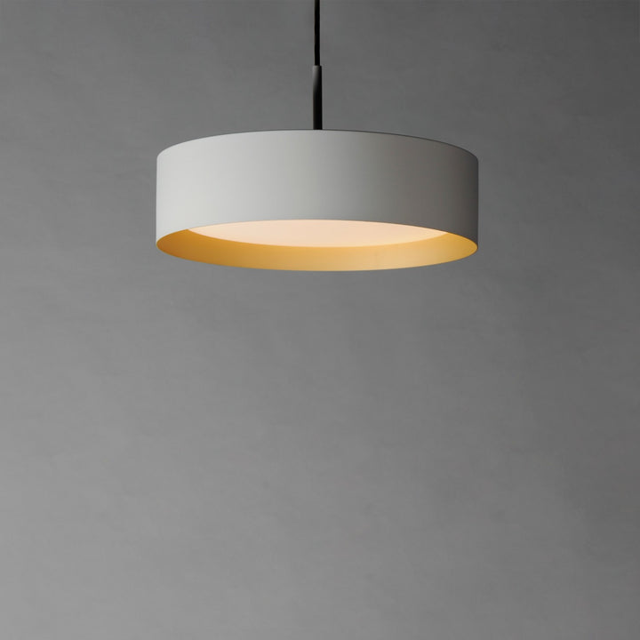 ET2 - E51013-WTGLD - LED Pendant - Echo - White/Gold