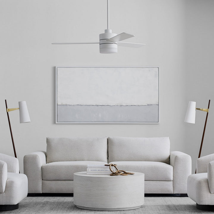 Generation Lighting Canada - 3ERAR52RZWD - 52" Ceiling Fan - Era - Matte White