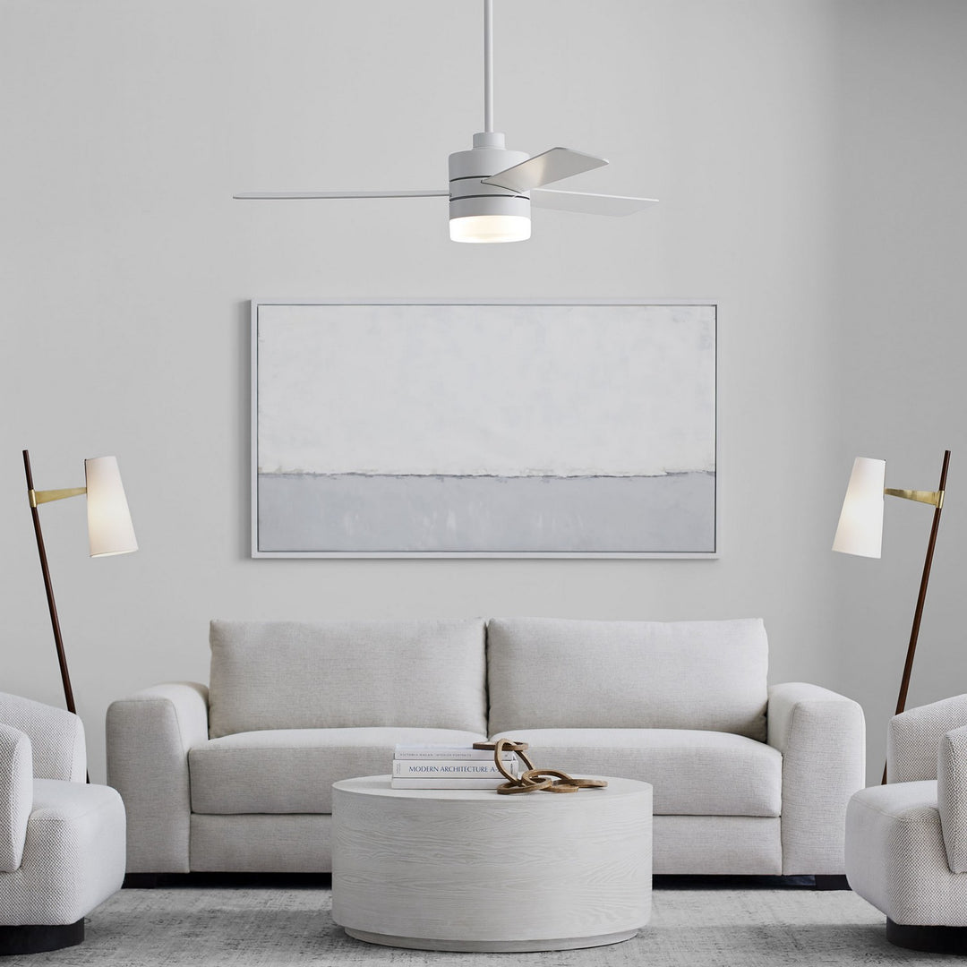 Generation Lighting Canada - 3ERAR52RZWD - 52" Ceiling Fan - Era - Matte White