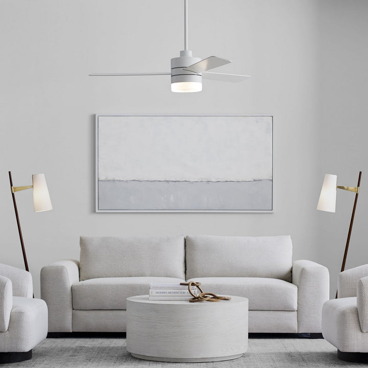 Generation Lighting Canada - 3ERAR52RZWD - 52" Ceiling Fan - Era - Matte White