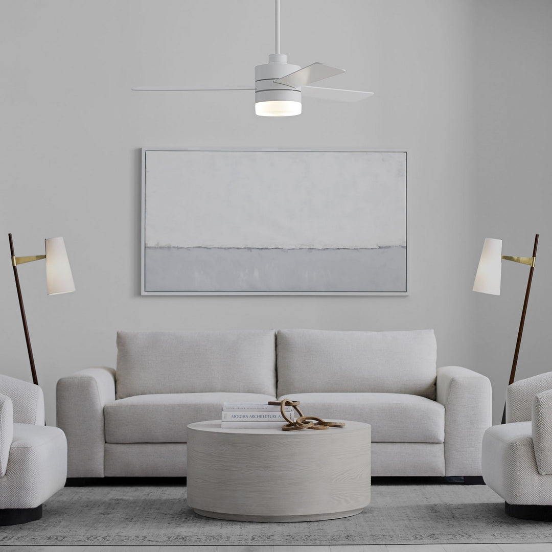 Generation Lighting Canada - 3ERAR52RZWD - 52" Ceiling Fan - Era - Matte White