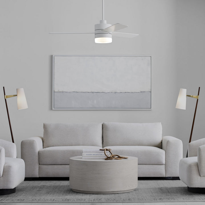 Generation Lighting Canada - 3ERAR52RZWD - 52" Ceiling Fan - Era - Matte White