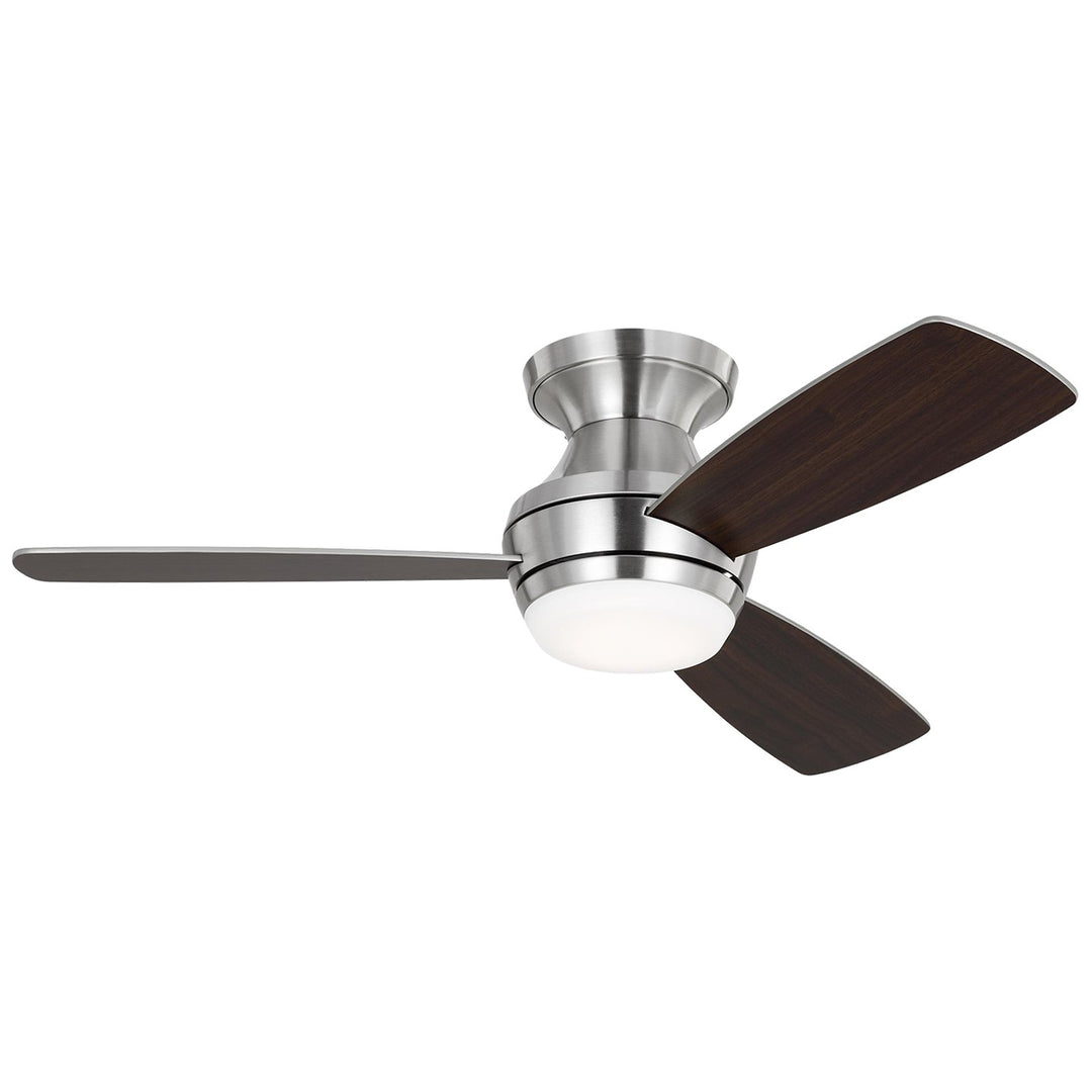 Ikon 44"Ceiling Fan in Brushed Steel - available from The Lighting Shoppe, trusted by Canadian homeowners
