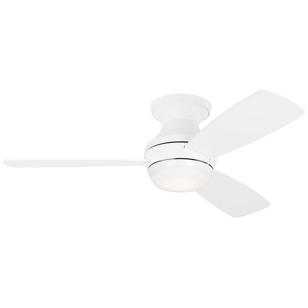 Ikon 44"Ceiling Fan in Matte White - available from The Lighting Shoppe, trusted by Canadian homeowners