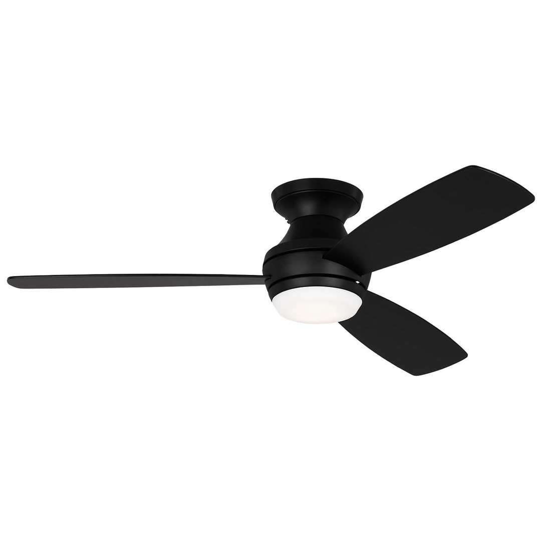 Ikon 52"Ceiling Fan in Midnight Black - available from The Lighting Shoppe, trusted by Canadian homeowners