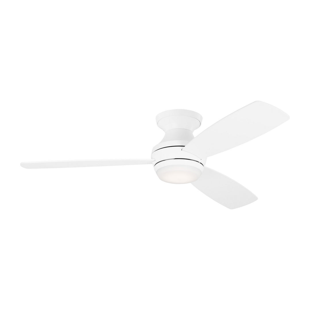 Ikon 52"Ceiling Fan in Matte White - available from The Lighting Shoppe, trusted by Canadian homeowners