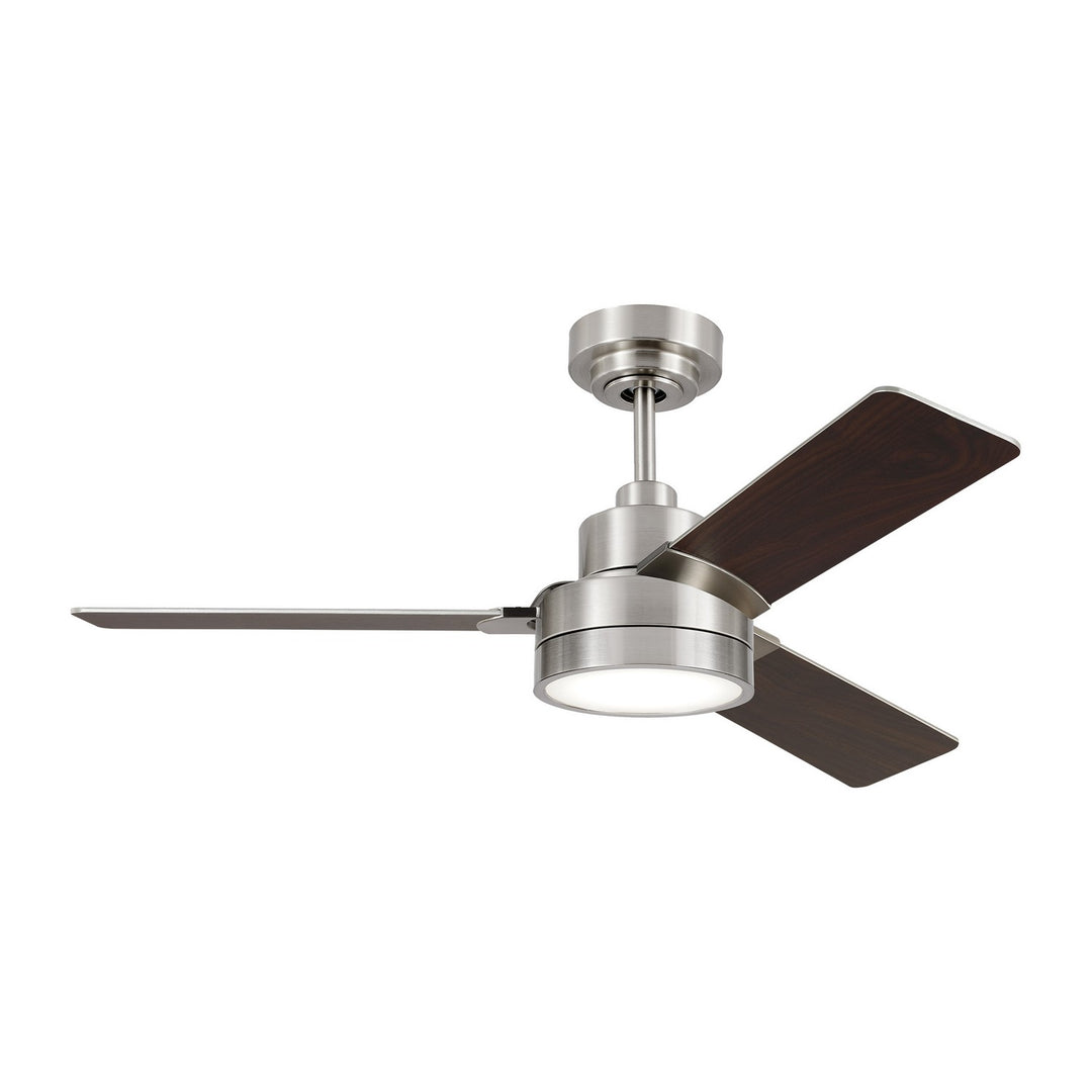 Generation Lighting Canada - 3JVR44BS - 44" Ceiling Fan - Jovie - Brushed Steel