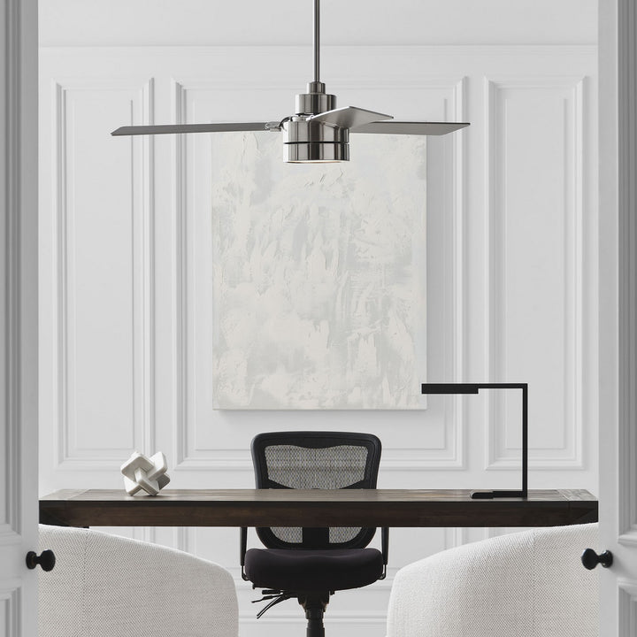 Generation Lighting Canada - 3JVR52BSD - 52" Ceiling Fan - Jovie - Brushed Steel