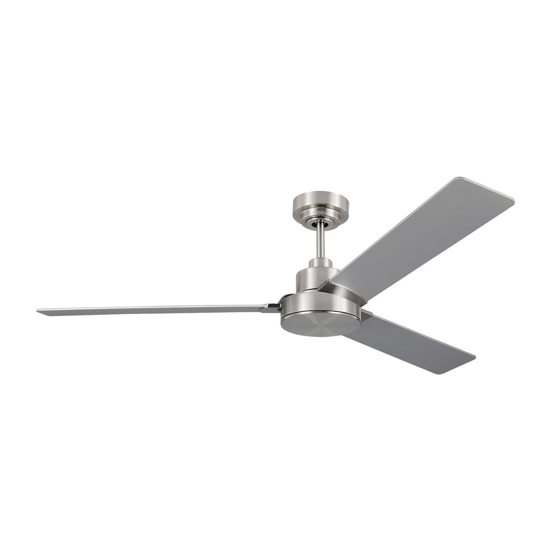 Generation Lighting Canada - 3JVR58BS - 58" Ceiling Fan - Jovie - Brushed Steel