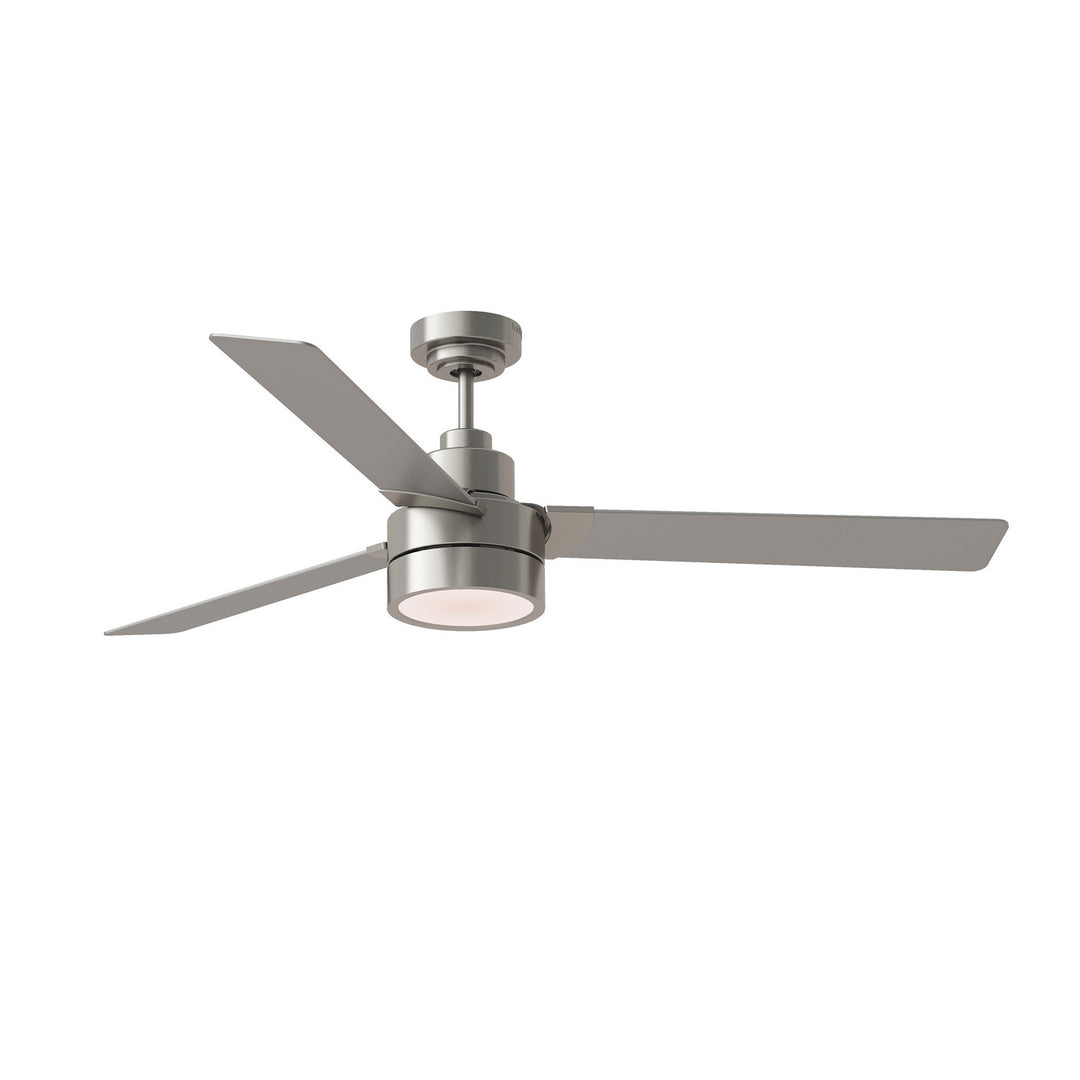 Jovie 58" Ceiling Fan in Brushed Steel - available from The Lighting Shoppe, trusted by Canadian homeowners