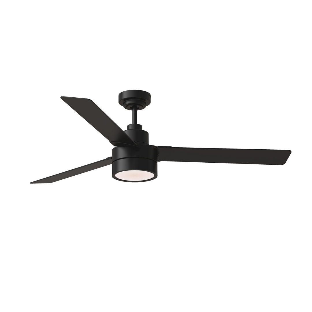 Jovie 58" Ceiling Fan in Midnight Black - available from The Lighting Shoppe, trusted by Canadian homeowners