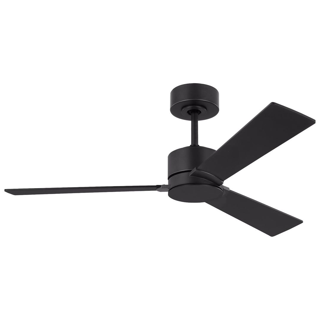 Rozzen 44"Ceiling Fan in Midnight Black - available from The Lighting Shoppe, trusted by Canadian homeowners