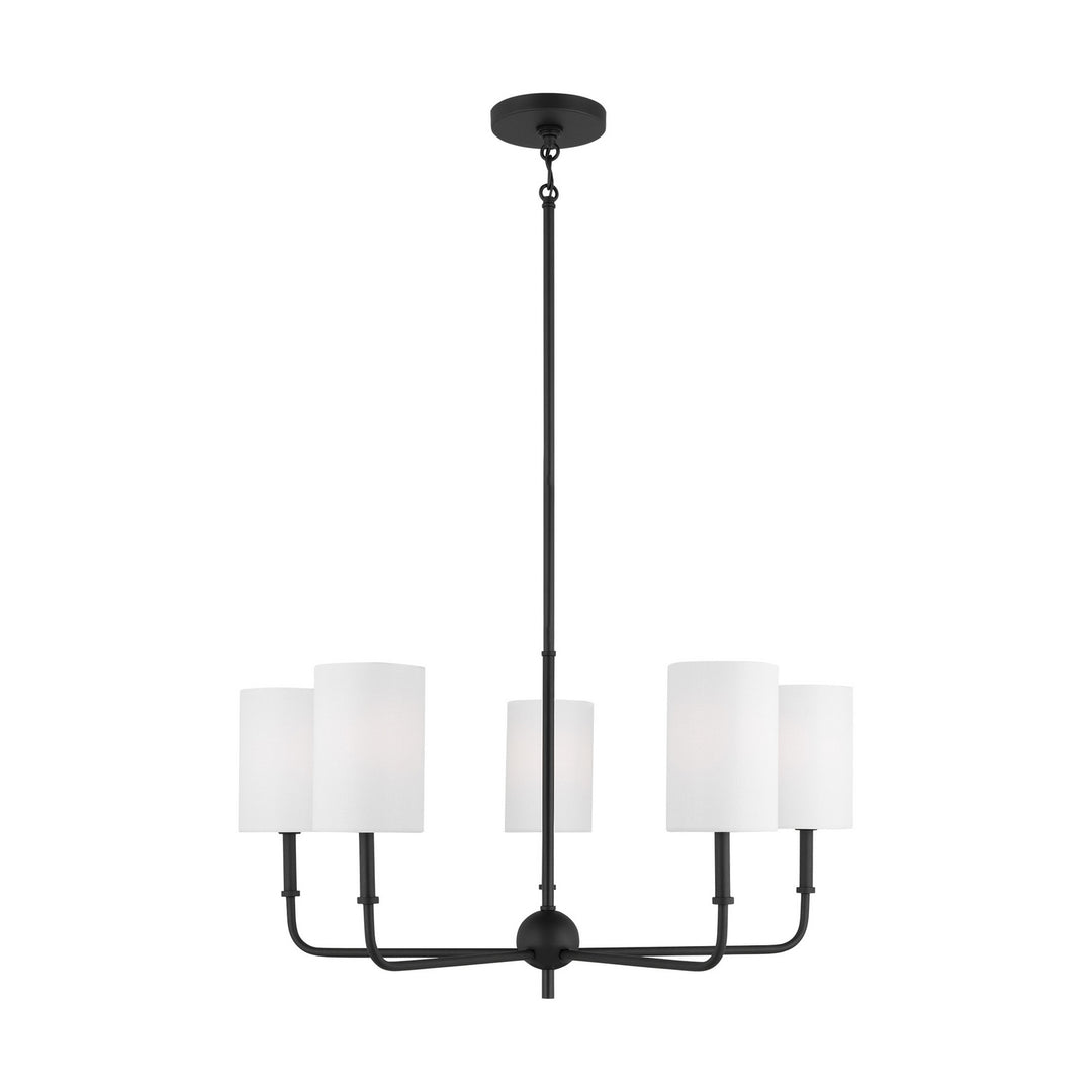 Foxdale LED Chandelier in Midnight Black - available from The Lighting Shoppe, trusted by Canadian homeowners