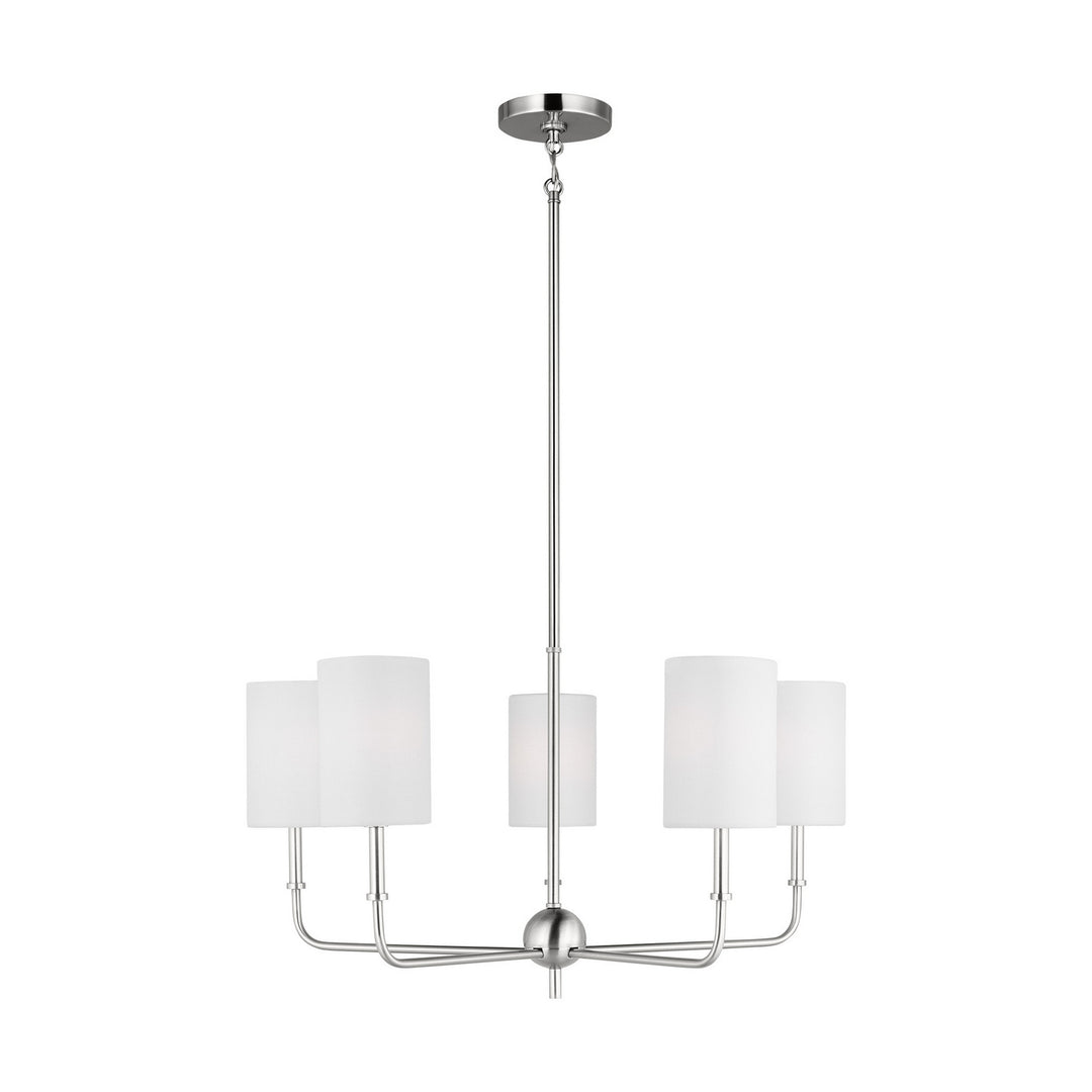 Foxdale LED Chandelier in Brushed Nickel - available from The Lighting Shoppe, trusted by Canadian homeowners