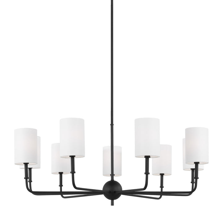 Visual Comfort Studio Canada - 3109309-112 - Nine Light Chandelier - Foxdale - Midnight Black