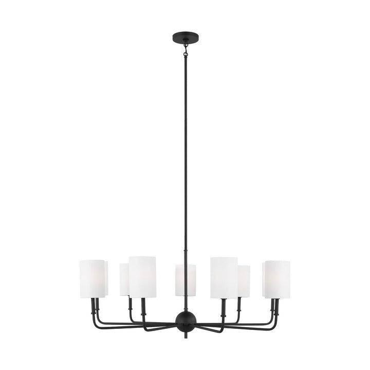 Visual Comfort Studio Canada - 3109309-112 - Nine Light Chandelier - Foxdale - Midnight Black